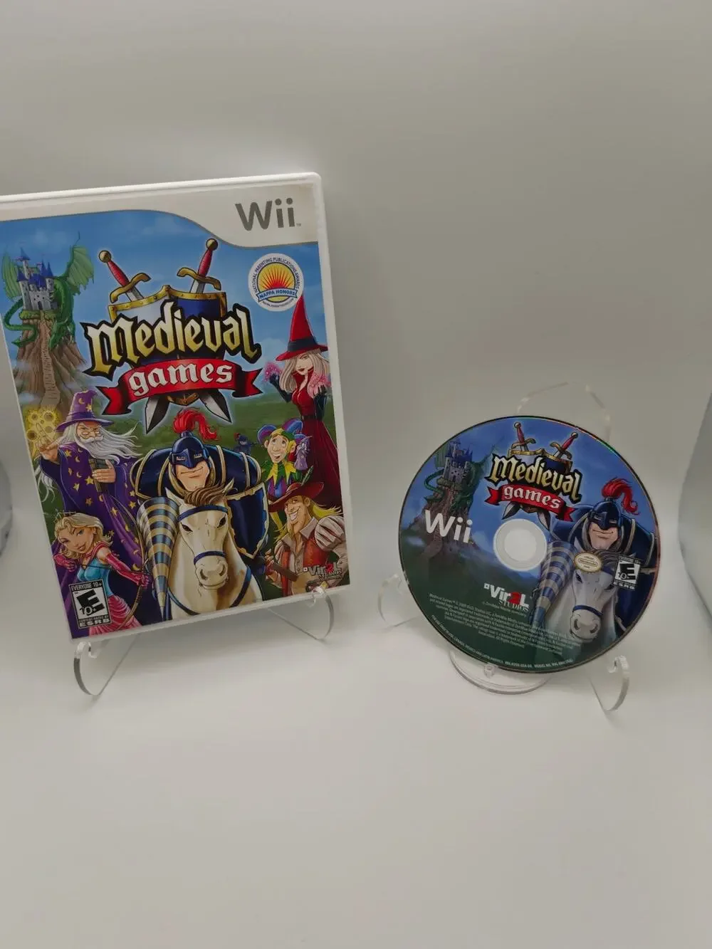 Medieval Games Nintendo Wii Case and Disc Tested Working